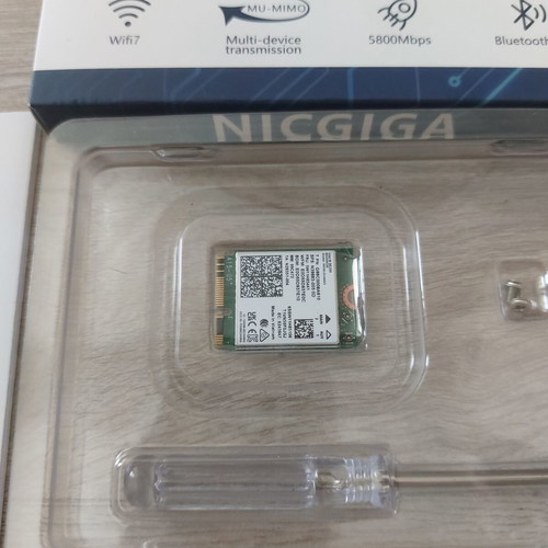 Intel BE200 NGW Wi-Fi 7 Card with Bluetooth 5.4 new