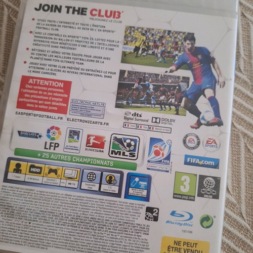 Fifa 13 PS3 game used, in excellent condition