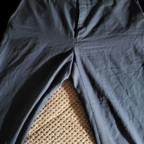 Women's pants used for commercial navy, pack of 3, blue, large_xl