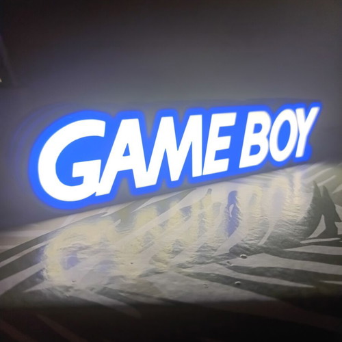 Gameboy light logo sign like new