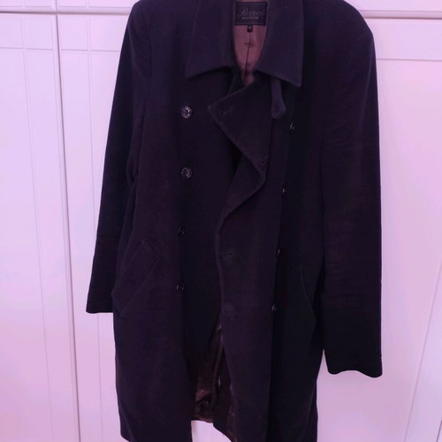 Coat used dark blue Rococo size 48 slim fit