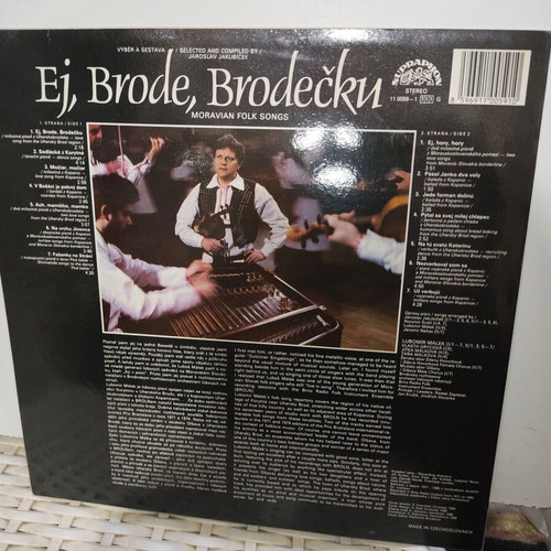 Ej, Brode, Brodečku Moravian folk songs vinyl record