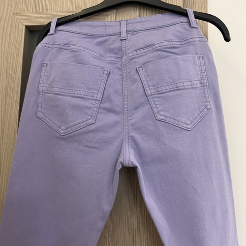 Elisabetta Franchi jeans new, elastic, purple, size S