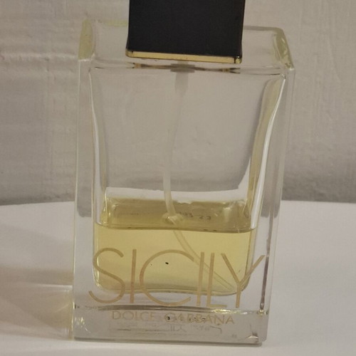 Dolce & Gabbana Sicily Eau de Parfum 25ml used, vintage 2003