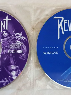 PC Game Revenant της EIDOS Cinematics 1999, 2 CD χωρίς θήκη και manual