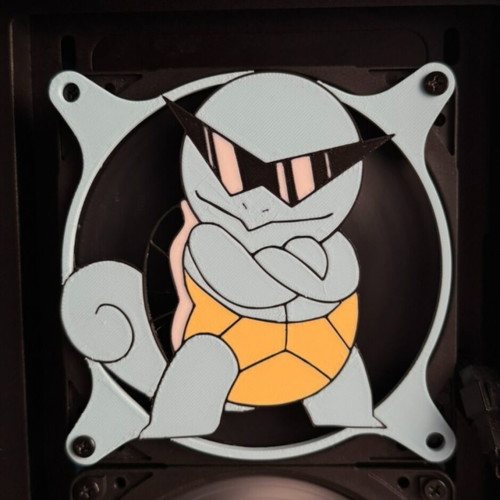 Pokemon fan cover 120mm like new, 1 piece