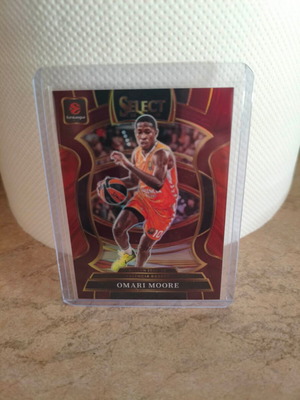 Omari Moore Purple Concourse Euroleague Select Card 73/175 New