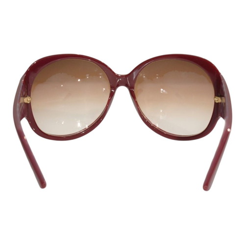 Gucci GG 2952/S oversized round sunglasses, burgundy