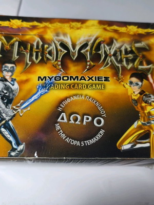 Mythomaxies box new, Greek collectible cards