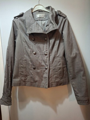 Militaire jacket Bershka like new, gray, size L