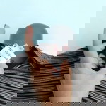  "Biaggini" / Μπλούζα με έμφαση στο ντεκολτέ / οργανικό βαμβάκι
