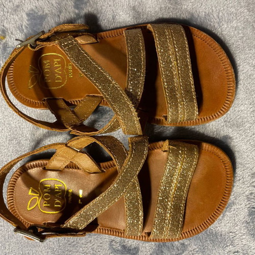 Pom D' Api kids' leather sandals No 25