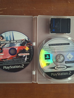 PlayStation 2 игри употребявани с оригинална Sony 8 MB Memory Card