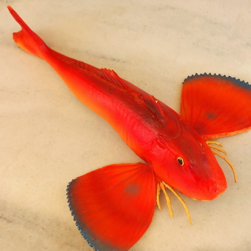 Decorative fish (Kaponi) table ornament 1980s
