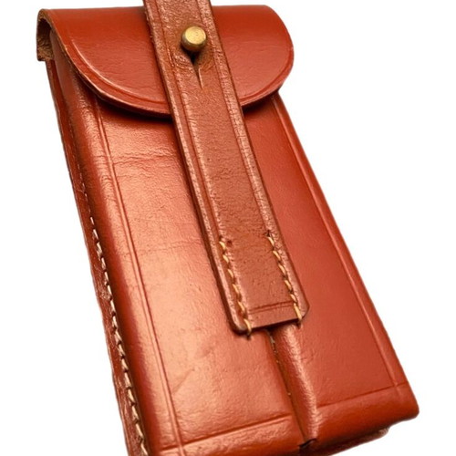 Leather case brown like new