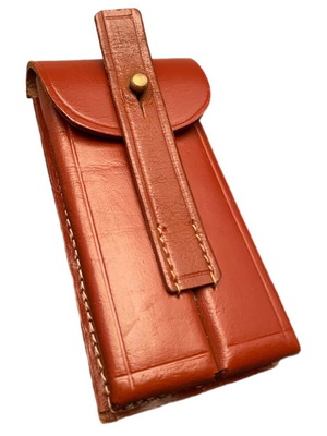 Leather case brown like new