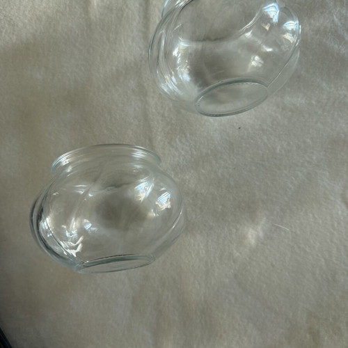 Deco bowls set of two, barely used
