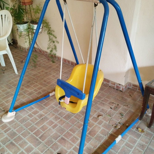 Children's swing used