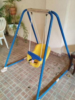 Children's swing used