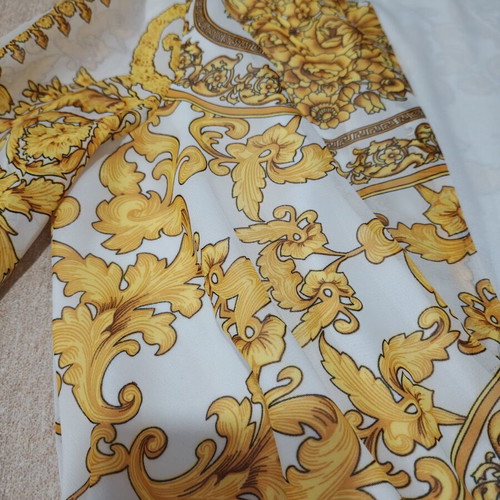 Dress with yellow floral pattern, EU36 small