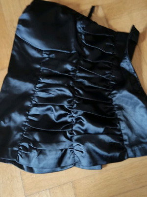 Blanco corset size M black like new