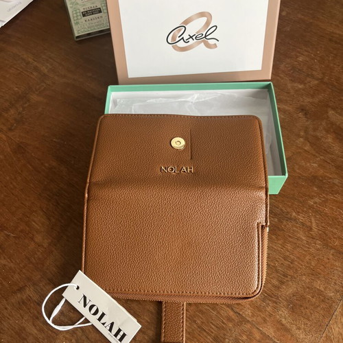 Wallet, brown, new