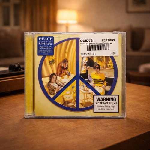 Peace Happy People Deluxe CD new, Sony Music