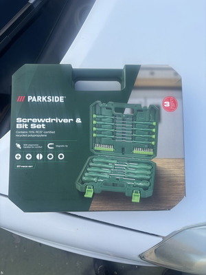 Parkside screwdriver set new