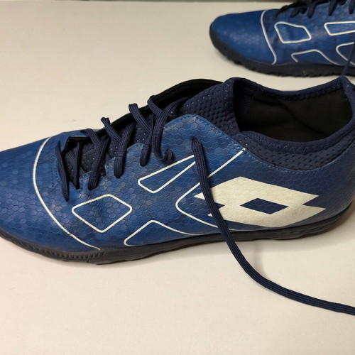 Lotto Maestro Turf Soccer Shoes like new, blue, men's EU 46