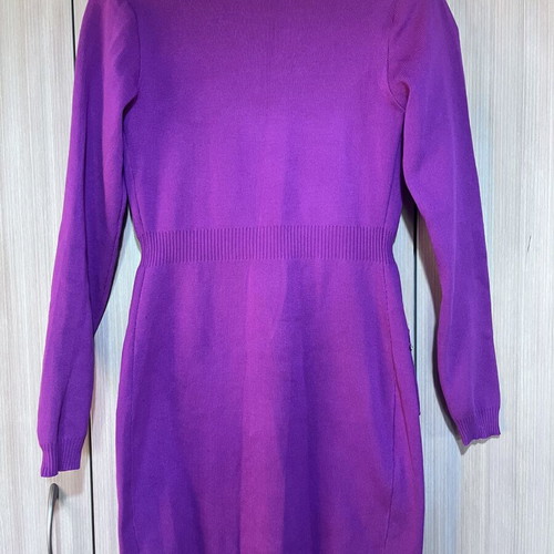 Andrei Volioti cardigan dress, fuchsia/magenta