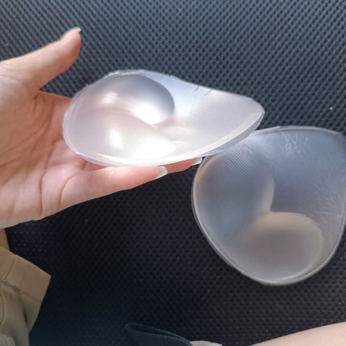 Push up silicone cups new, transparent, waterproof for swimwear and bras