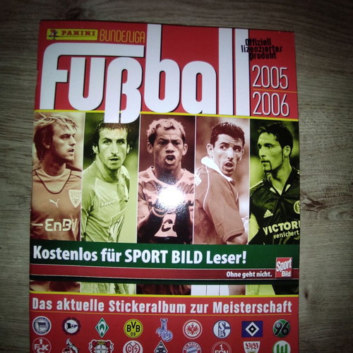 Panini album Bundesliga 2005-2006 complete