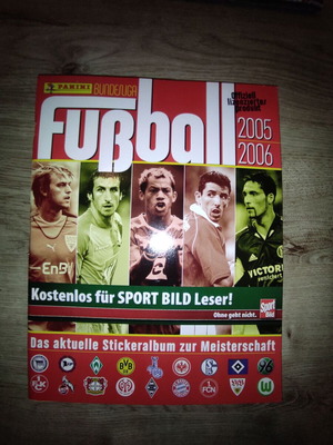 Panini album Bundesliga 2005-2006 μεταχειρισμένο, συμπληρωμένο
