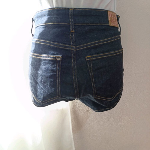 Dua Lipa x Pepe Jeans denim shorts size Medium like new, blue