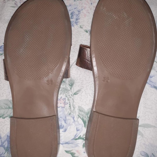Kouroshoes sandals like new, size 36, brown and gold