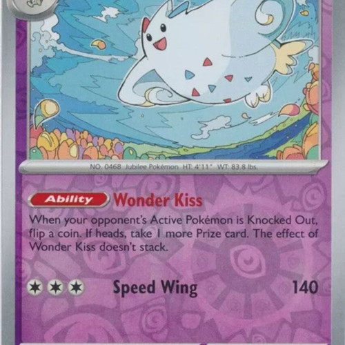 Togekiss 072 collectible Pokemon card new