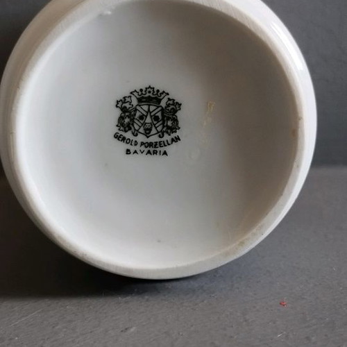 Gerold Bavaria vintage porcelain mug used