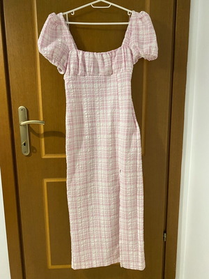 Gofre dress Zara new, pink, size XS
