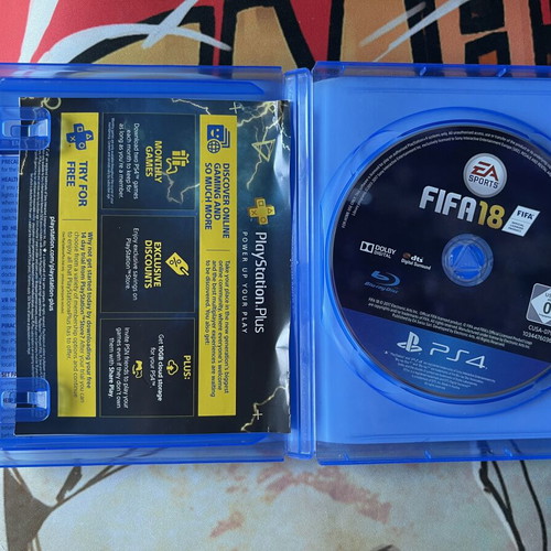 FIFA 18 PS4 used without manual