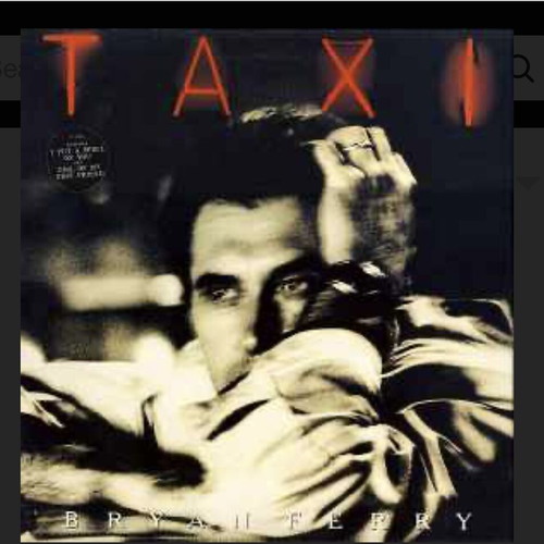 Bryan Ferry Taxi vinyl record used