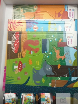 Educational game learning animals like new