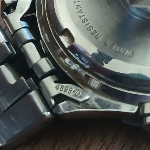 Seiko Kinetic 5M42 vintage wristwatch used