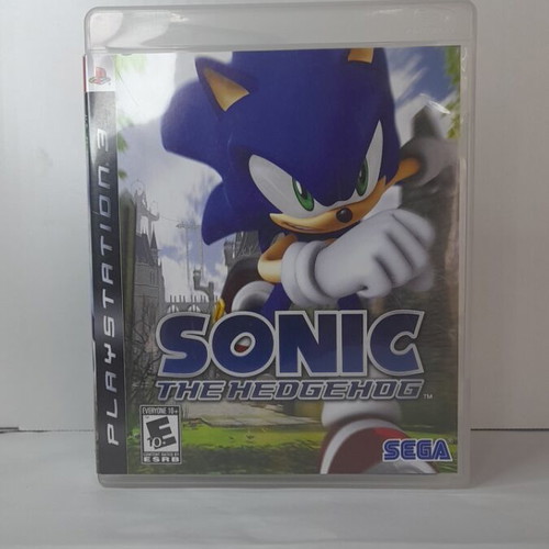 Sonic the Hedgehog PS3 game like new, complete with manual, US edition
