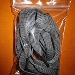 Gray flat shoelaces new