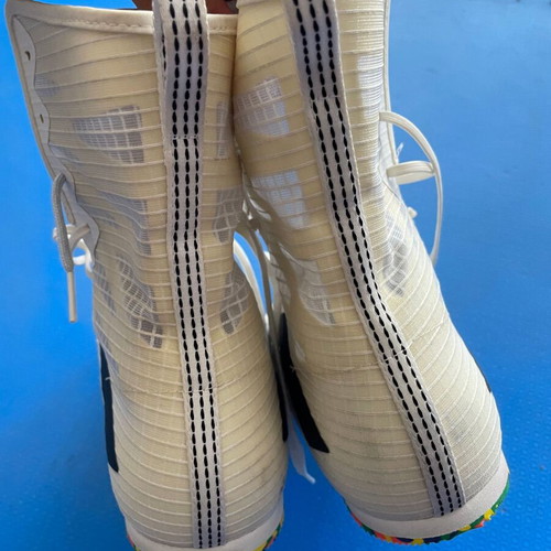 Adidas Box Hog 4 white boxing shoes, size 45