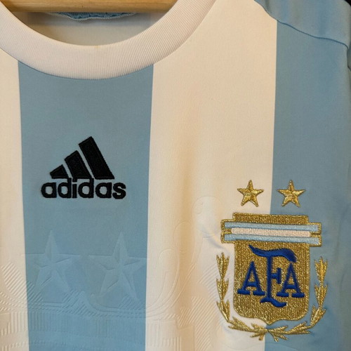 Argentina 2008 football jersey used, size L