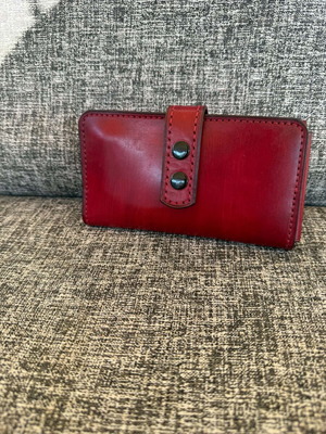 Handmade leather tobacco pouch new