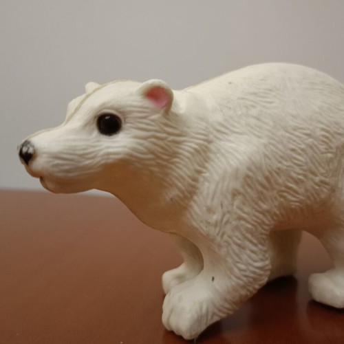 Wildlife Plastic Animal Figures Set like new with Trees
