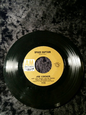 J.Cocker-Space Captain 7" used, rock