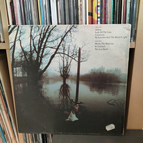 Rick Wakeman The Myths And Legends Of King Arthur And The Knights Of The Round Table vinyl used, 80s Dutch reissue